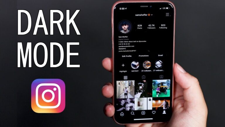 Kako uključiti Instagram dark mode