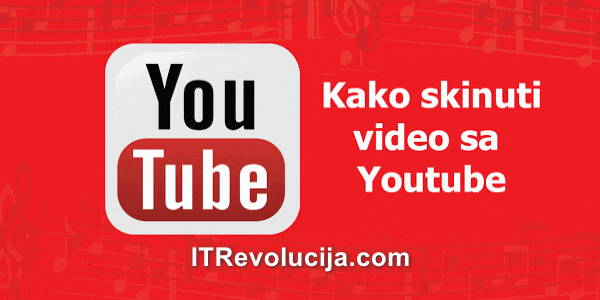 kako skinuti video sa YouTube