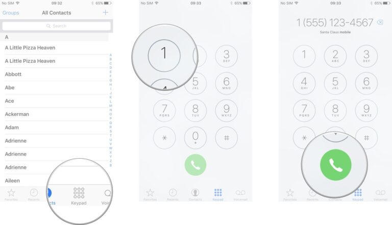 posljednji birani broj na iPhoneu