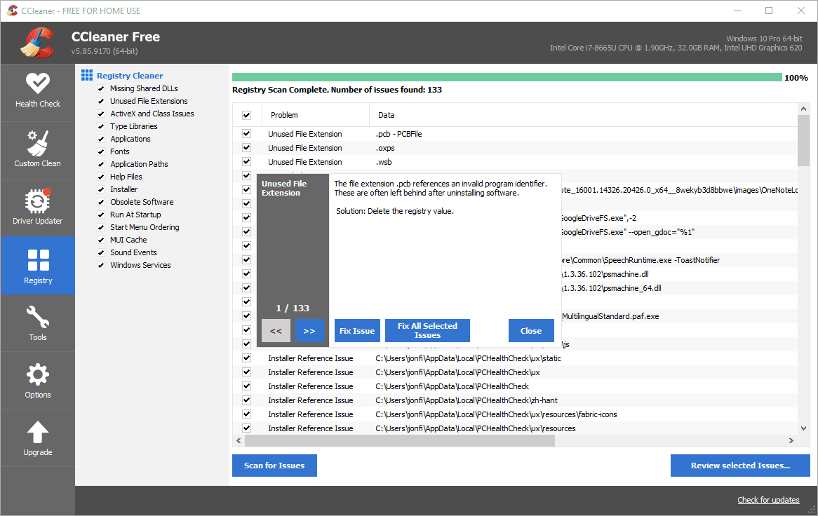 Najbolji besplatni i korisni softver u 2024 CCleaner